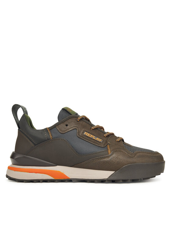 REPLAY REPLAY Sneakersy Field M Sc GMSG9 .000.C0003L Szary
