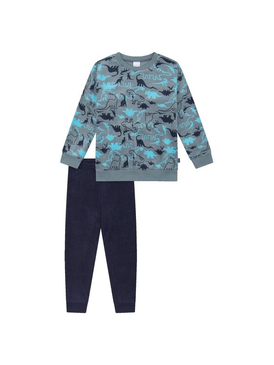 SCHIESSER SCHIESSER Piżama 26960 Niebieski Comfort Fit
