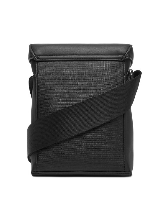 Tommy Hilfiger Tommy Hilfiger Мъжка чантичка Th Modern Flap Mini Reporter AM0AM13940 Черен