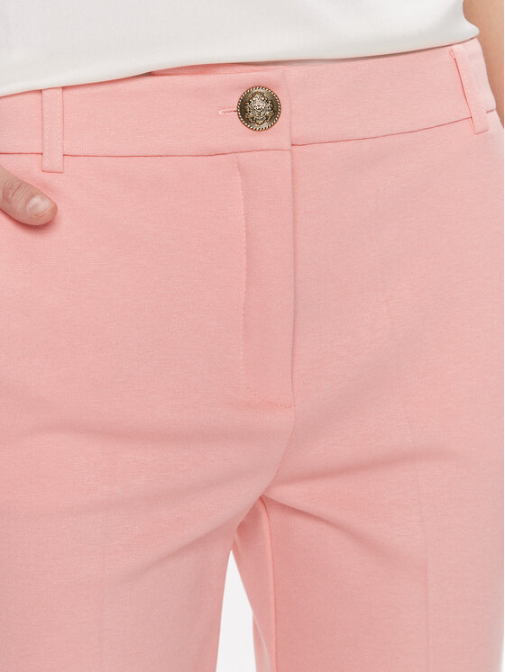 Marella Marella Chinosy Matteo 2413781014 Różowy Slim Fit