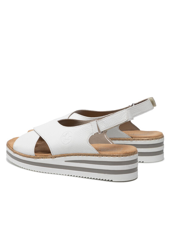 Rieker Rieker Sandalen V0271-80 Weiß