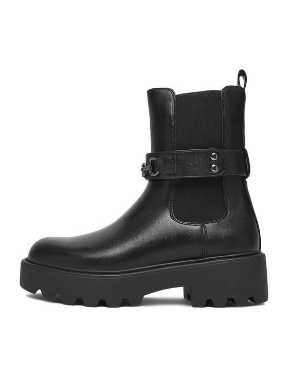 Nine West Nine West Jātnieku stila puszābaki CEO-KAMILA-01 Melns