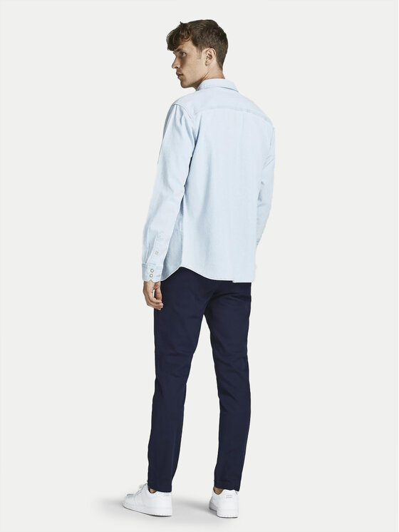 Jack & Jones Jack & Jones Chinosy Marco 12174309 Granatowy Slim Fit