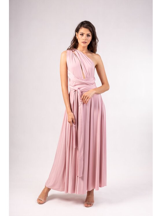 Aurora Aurora Koktejlové šaty multiway Růžová Feminine Fit