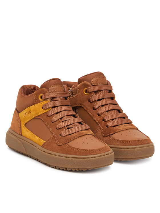 Geox Geox Sneakersy J Theleven Boy J46LDC 05422 C6689 M Brązowy