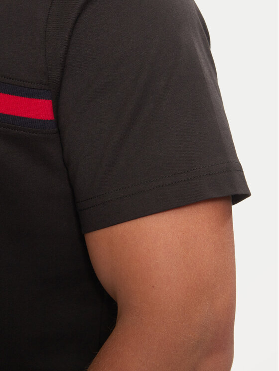 Tommy Hilfiger Tommy Hilfiger T-särk MW0MW36498 Must Regular Fit