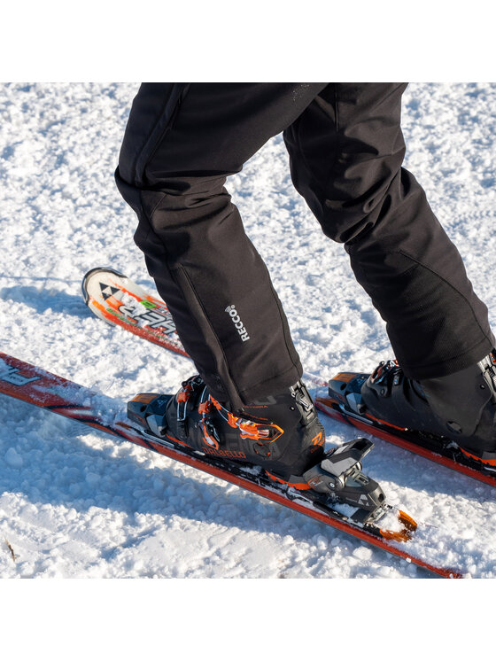 Alpinus Alpinus Spodnie narciarskie MK35095 Czarny Regular Fit