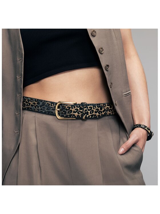 B Belt B Belt Pasek 310040 Złoty