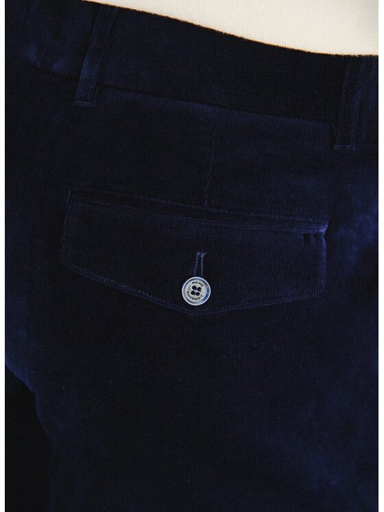 Pako Lorente Pako Lorente Spodnie materiałowe P25WF-WX-022 Granatowy Slim Fit