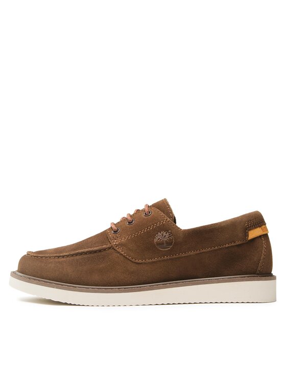 Timberland Timberland Nizki čevlji Newmarket II Lthr Boat TB0A5REM9681 Rjava