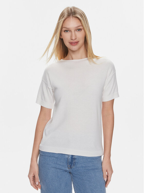 United Colors Of Benetton United Colors Of Benetton T-shirt 103CD102M Bijela Regular Fit