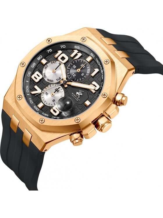 Beverly Hills Polo Club Beverly Hills Polo Club Zegarek BP3783X.451 Czarny