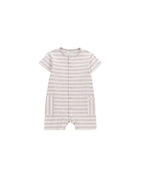Coccodrillo Coccodrillo Pajac WC6104301SUN-019 Szary Regular Fit