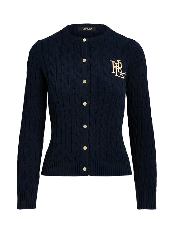 LAUREN RALPH LAUREN Lauren Ralph Lauren Kardigan 200932225002 Granatowy Slim Fit