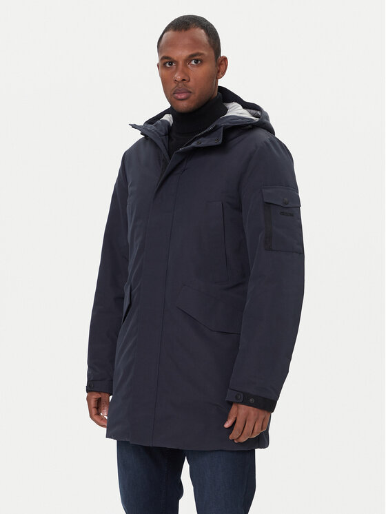 Geox Geox Parka Velletri M5628F T3285 F1624 Sötétkék Regular Fit