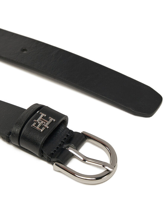Tommy Hilfiger Tommy Hilfiger Ζώνη Γυναικεία Essential Effortless 2.5 Sv AW0AW17279 Μαύρο