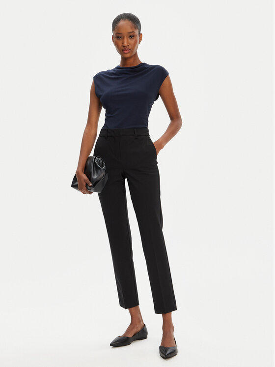BOSS BOSS Bluză Elamma 50541896 Bleumarin Slim Fit