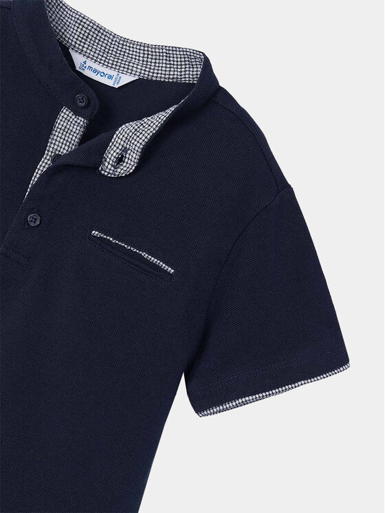 Mayoral Mayoral Set Polohemd und Shorts 3282 Dunkelblau Regular Fit