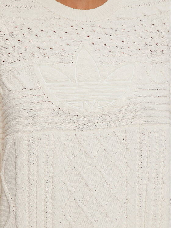 adidas adidas Sweatshirt JN8318 Écru Regular Fit
