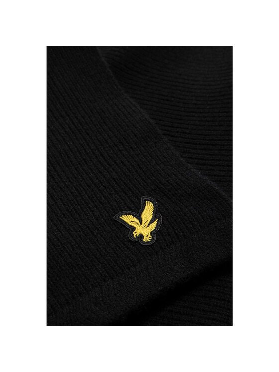Lyle & Scott Lyle & Scott Sciarpa 80% Wełna Nero
