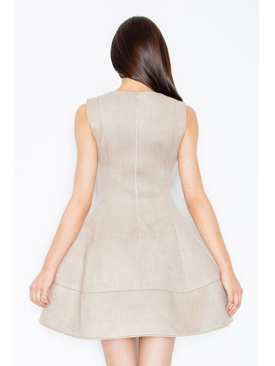 FIGL FIGL Φόρεμα M457 Μπεζ Regular Fit