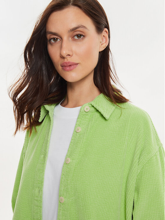 American Vintage American Vintage Camicia PADO06AH24 Verde Loose Fit