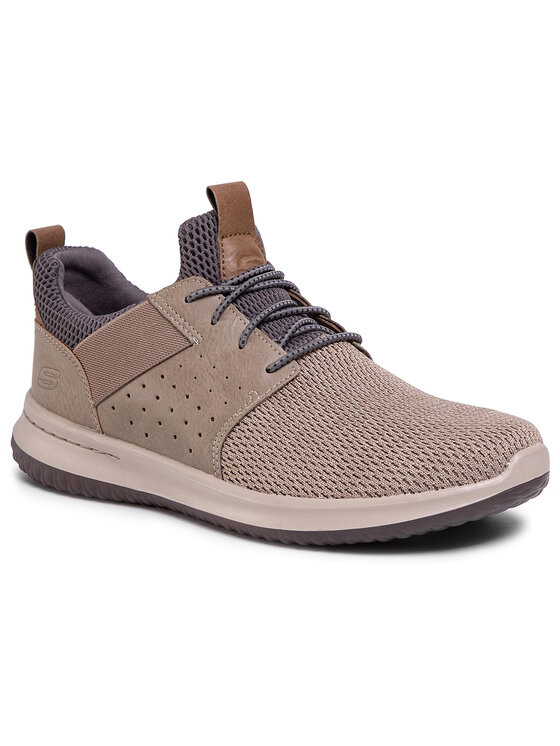 Skechers Skechers Sneakersy Delson 65474/TPE Brązowy