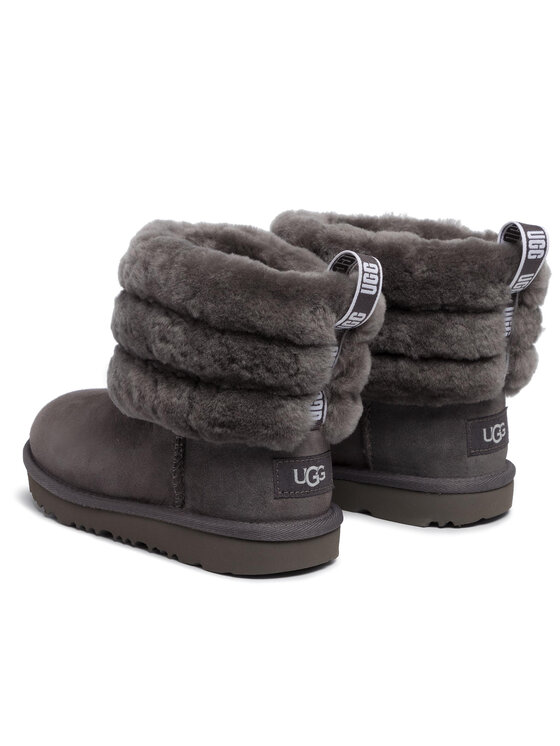 Ugg fluff mini quilted grey on sale