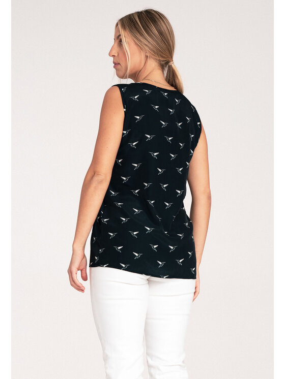 FIGL FIGL Halenka M1076 Tmavomodrá Regular Fit