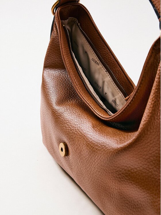 Guess Guess Дамска чанта 179044 Кафяв