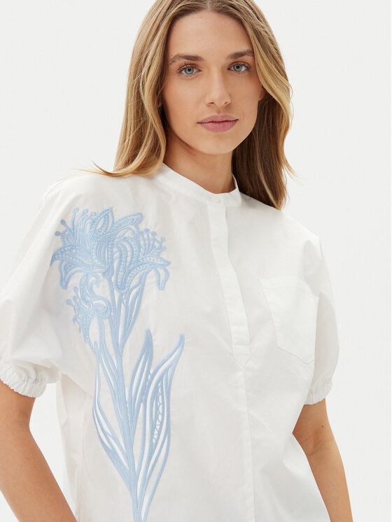 ARTIGLI ARTIGLI Bluse ACBL002227 Weiß Regular Fit