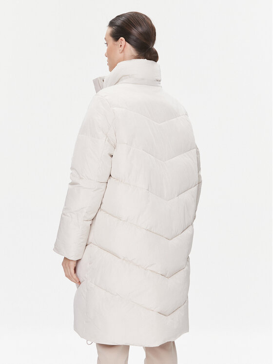Calvin Klein Calvin Klein Zimné bundy Modern K20K205948 Écru Relaxed Fit