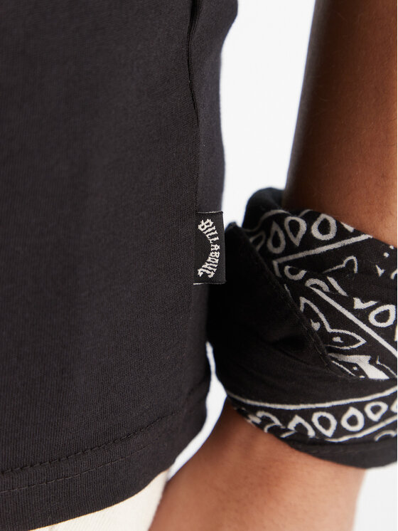 Billabong Billabong T-shirt Estarda EBYZT00394 Crna Regular Fit