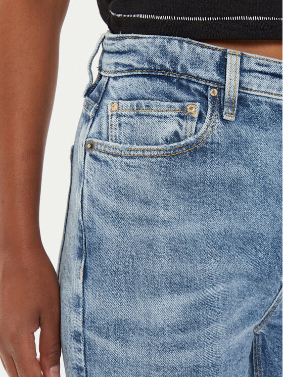 Guess Guess Τζιν W4YA33 D4WBH Μπλε Straight Leg
