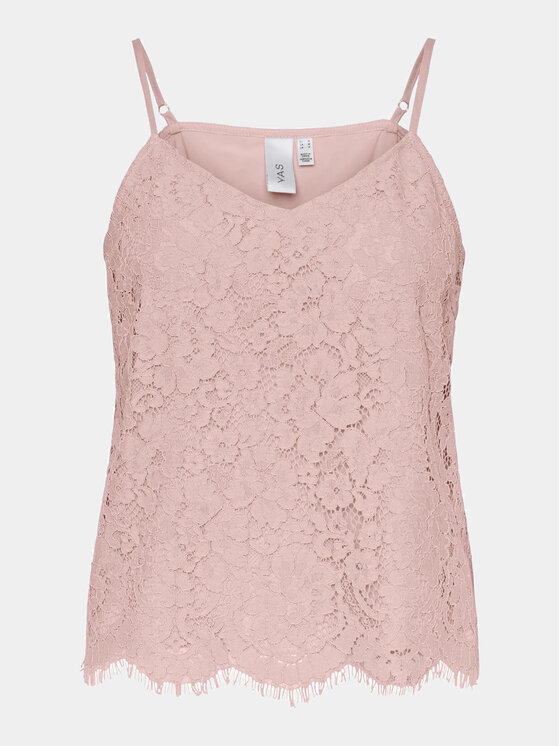 YAS YAS Τοπ Perla 26032812 Ροζ Regular Fit
