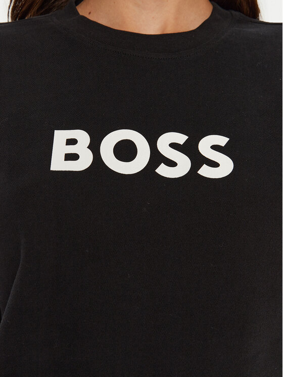 BOSS Boss Bluza C_Elaboss_6 50501154 Czarny Regular Fit