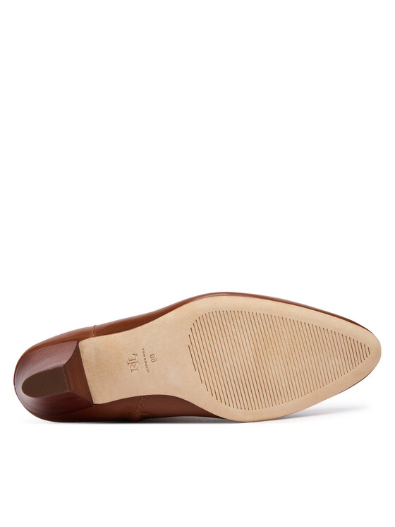 LAUREN RALPH LAUREN LAUREN RALPH LAUREN Kozaki Emrsyn Tl Hl Bo Tal 802P15714002 Brązowy