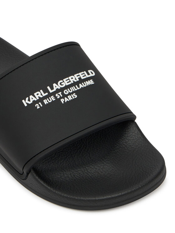 KARL LAGERFELD KARL LAGERFELD Klapki Kondo Rsg KL70008A Czarny