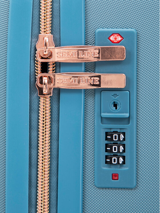 Semi Line Semi Line Kabinenkoffer T5913-1 Blau