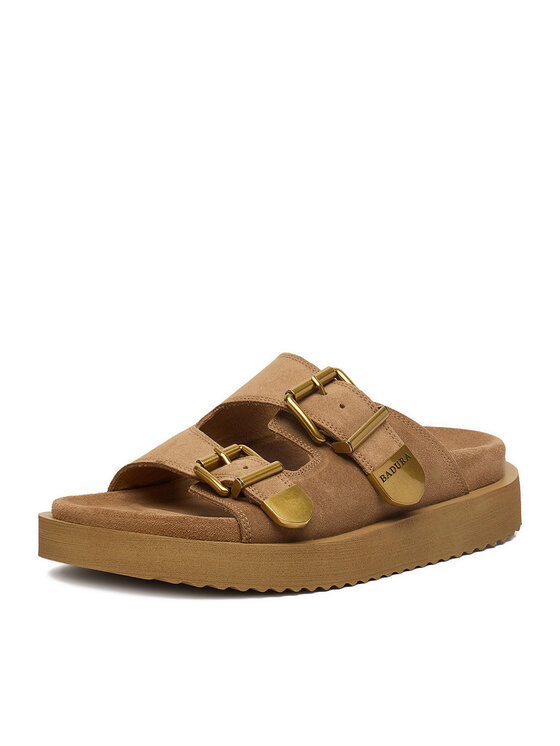 Badura Badura Šlepetės CYCLAMEN-80033-25 Smėlio