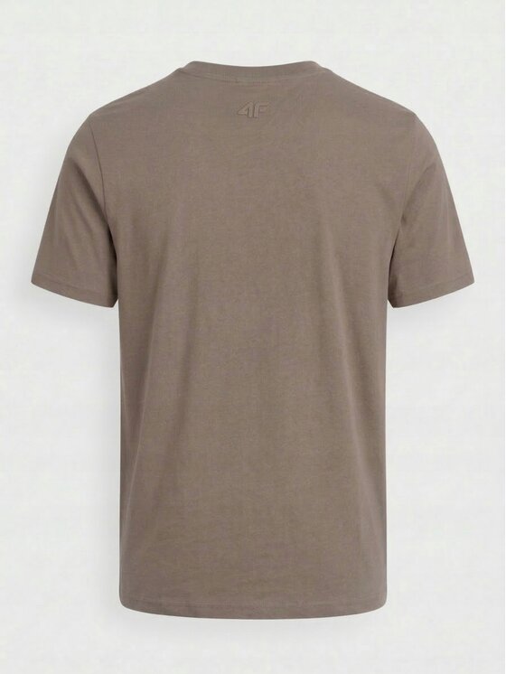4F 4F T-Shirt Z-TTSHM3947-3 Zielony Regular Fit