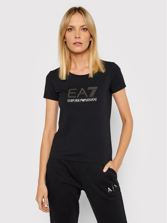 T-shirt 3LTT17 TJFKZ Nero Regular Fit