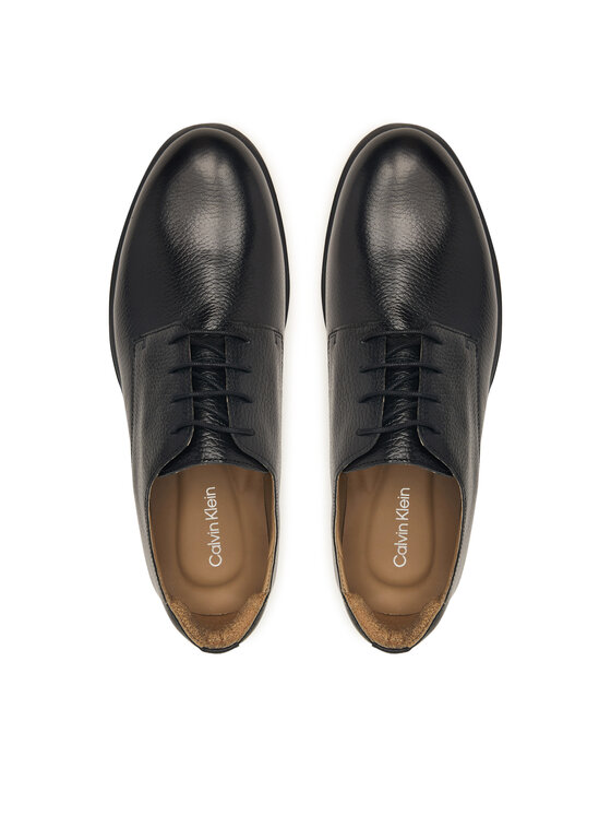 Calvin Klein Calvin Klein Κλειστά παπούτσια Ess Rubber Derby HM0HM02268 Μαύρο