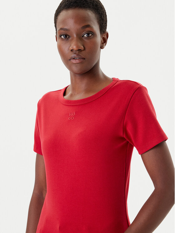 HUGO HUGO T-shirt Deloris 50512002 Crvena Regular Fit