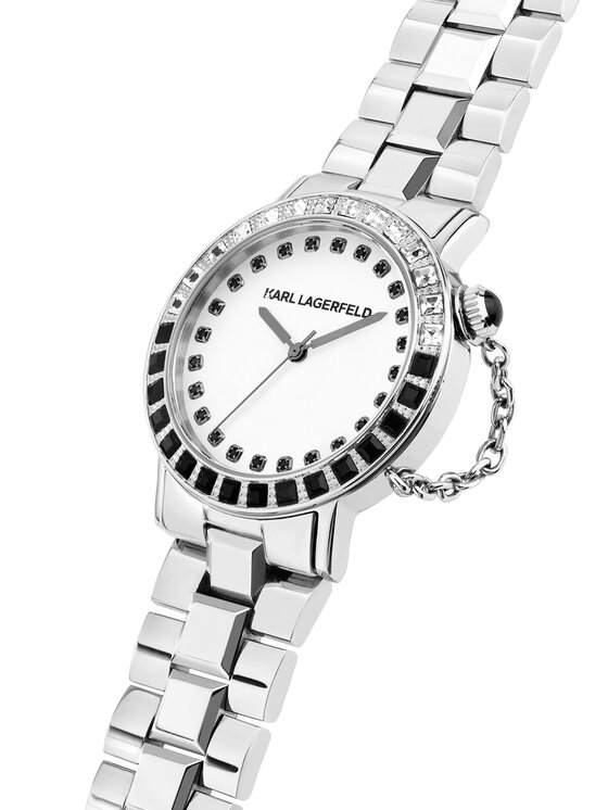 KARL LAGERFELD KARL LAGERFELD Zegarek R0553100501 Srebrny