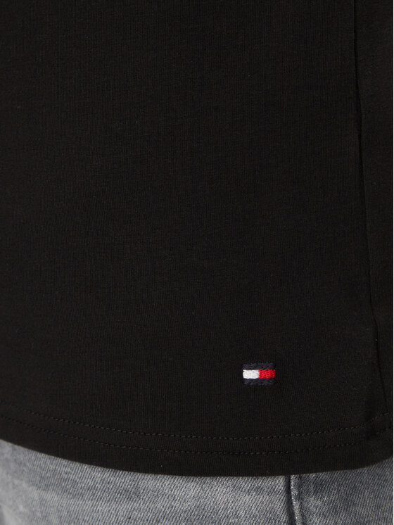 Tommy Hilfiger Tommy Hilfiger Súprava 3 tričiek UM0UM03138 Čierna Regular Fit