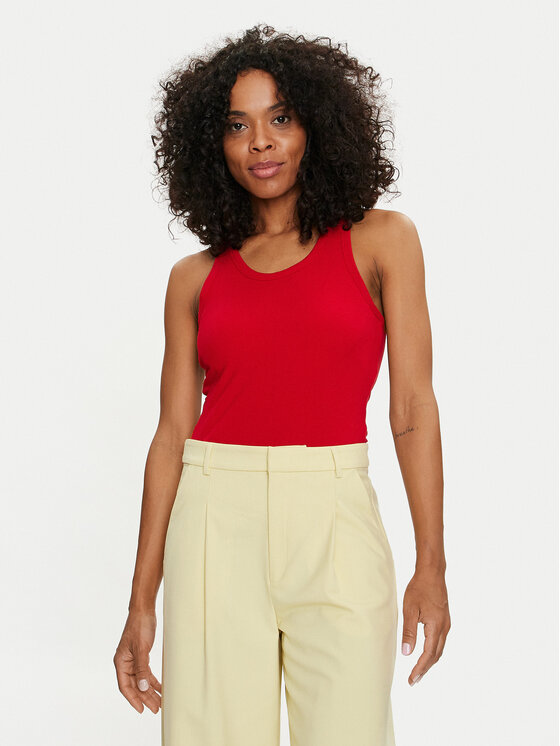 Pieces Pieces Top Anibi 17150269 Punane Regular Fit