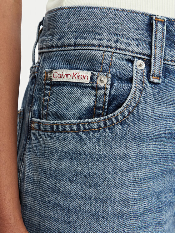Calvin Klein Jeans Calvin Klein Jeans Džínsy LV047G912G Tmavomodrá Baggy Fit