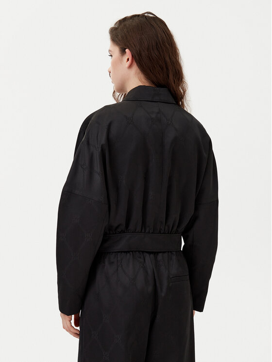 HUGO HUGO Übergangsjacke Aleria-1 50538791 Schwarz Regular Fit