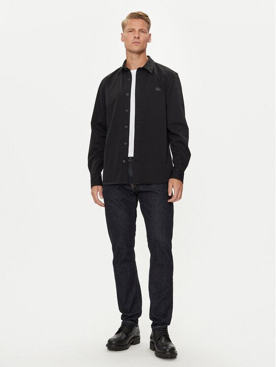 Calvin Klein Jeans Calvin Klein Jeans Srajca J30J326680 Črna Regular Fit